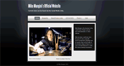 Desktop Screenshot of mikemangini.com